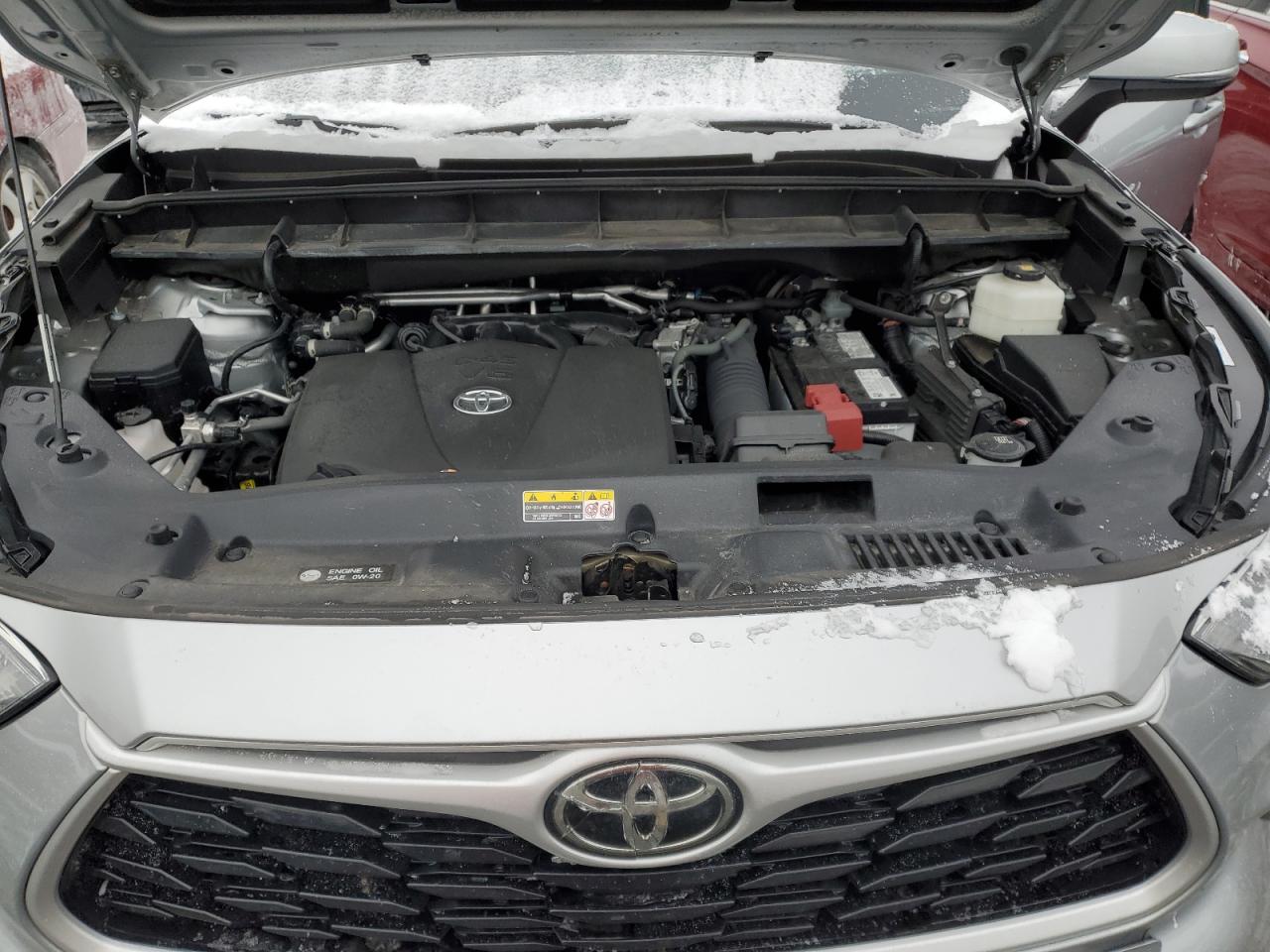 2022 TOYOTA HIGHLANDER XLE VIN:5TDGZRBH6NS195005