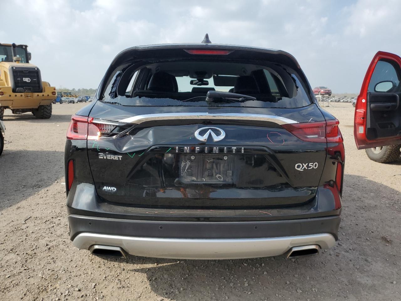 2022 INFINITI QX50 PURE VIN:3PCAJ5AB1NF116220