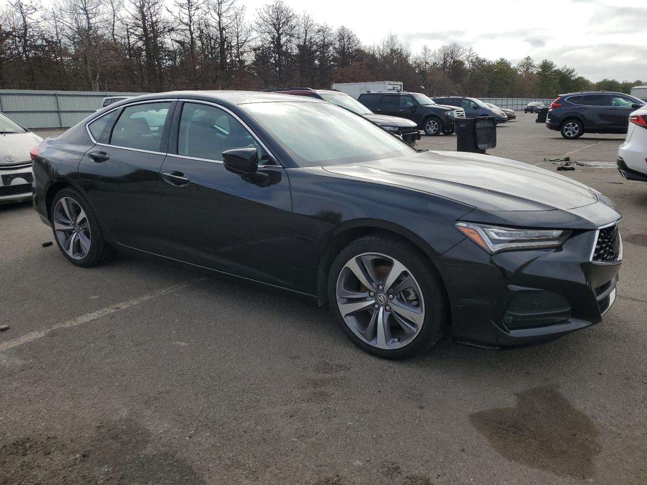 2022 ACURA TLX ADVANCE VIN:19UUB6F65NA003537