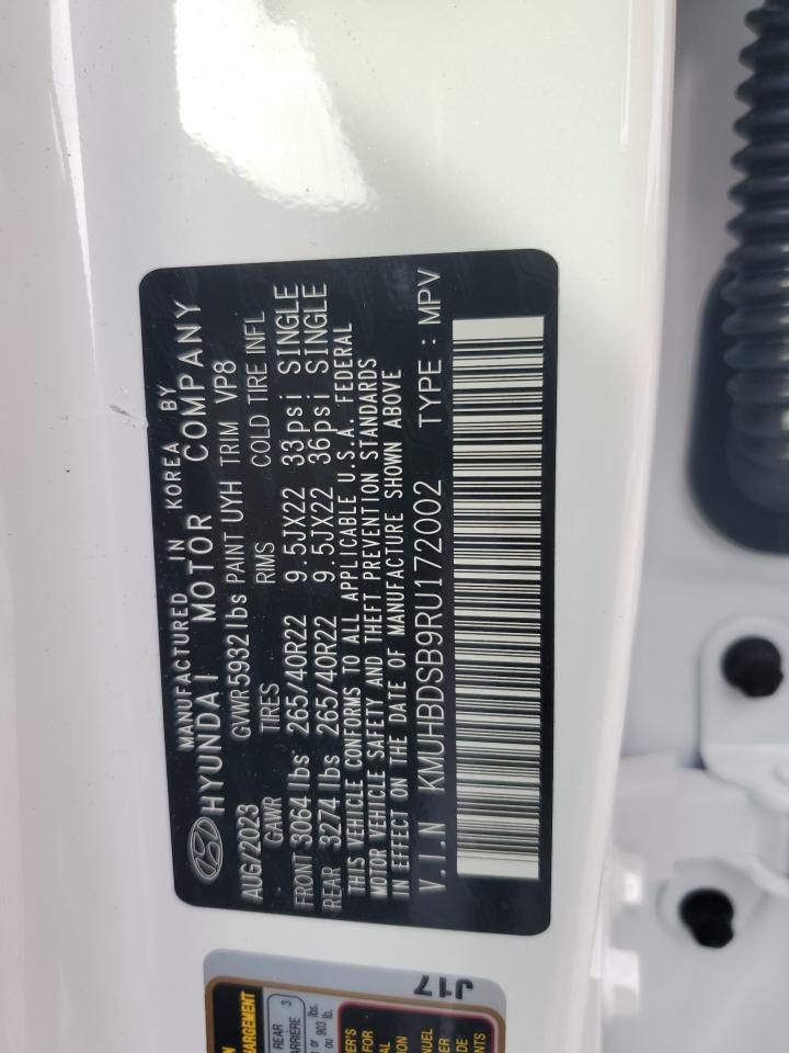 2024 GENESIS GV80 BASE VIN:KMUHBDSB9RU172002