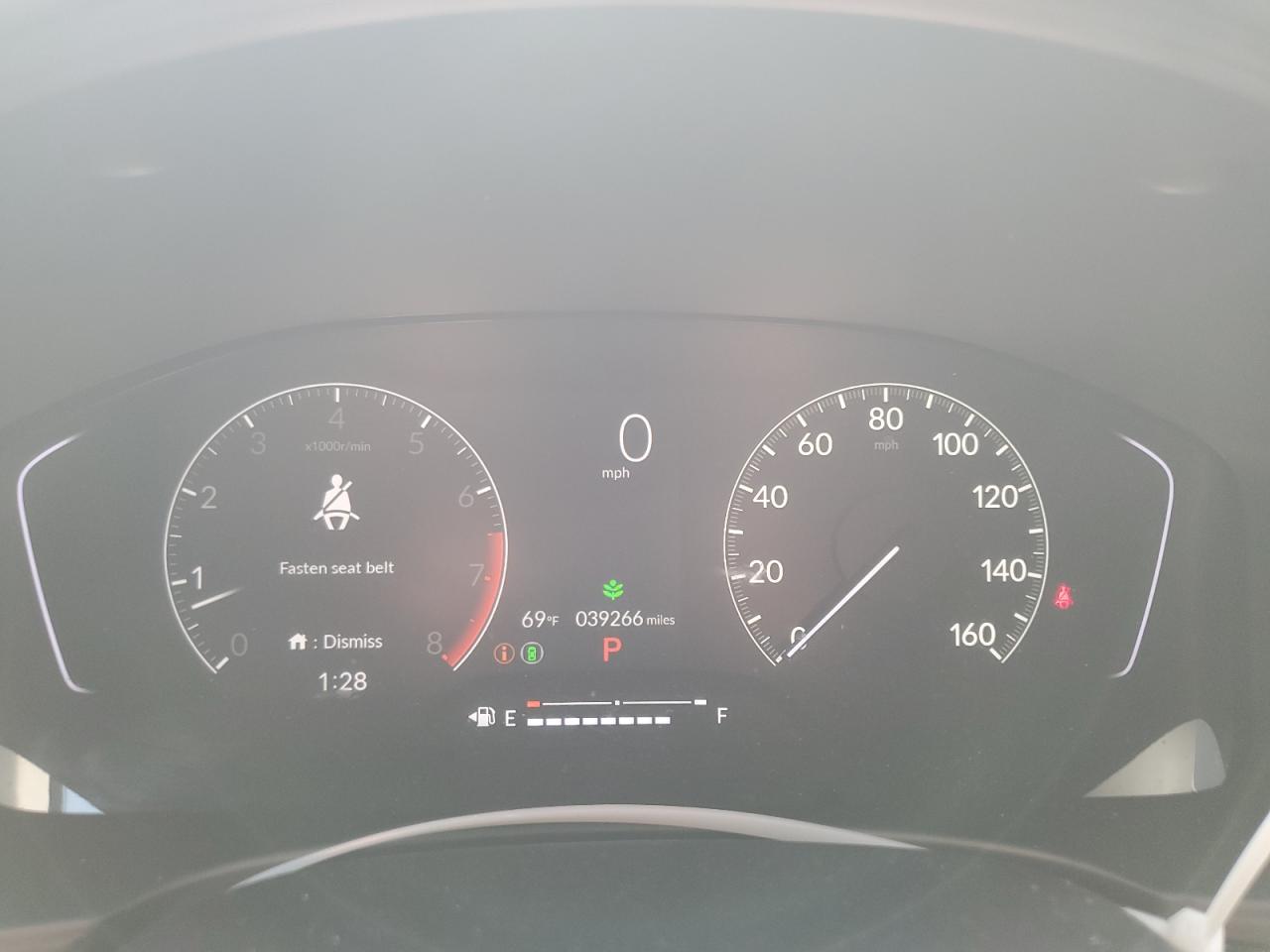 2023 HONDA CIVIC EX VIN:2HGFE1F75PH301537