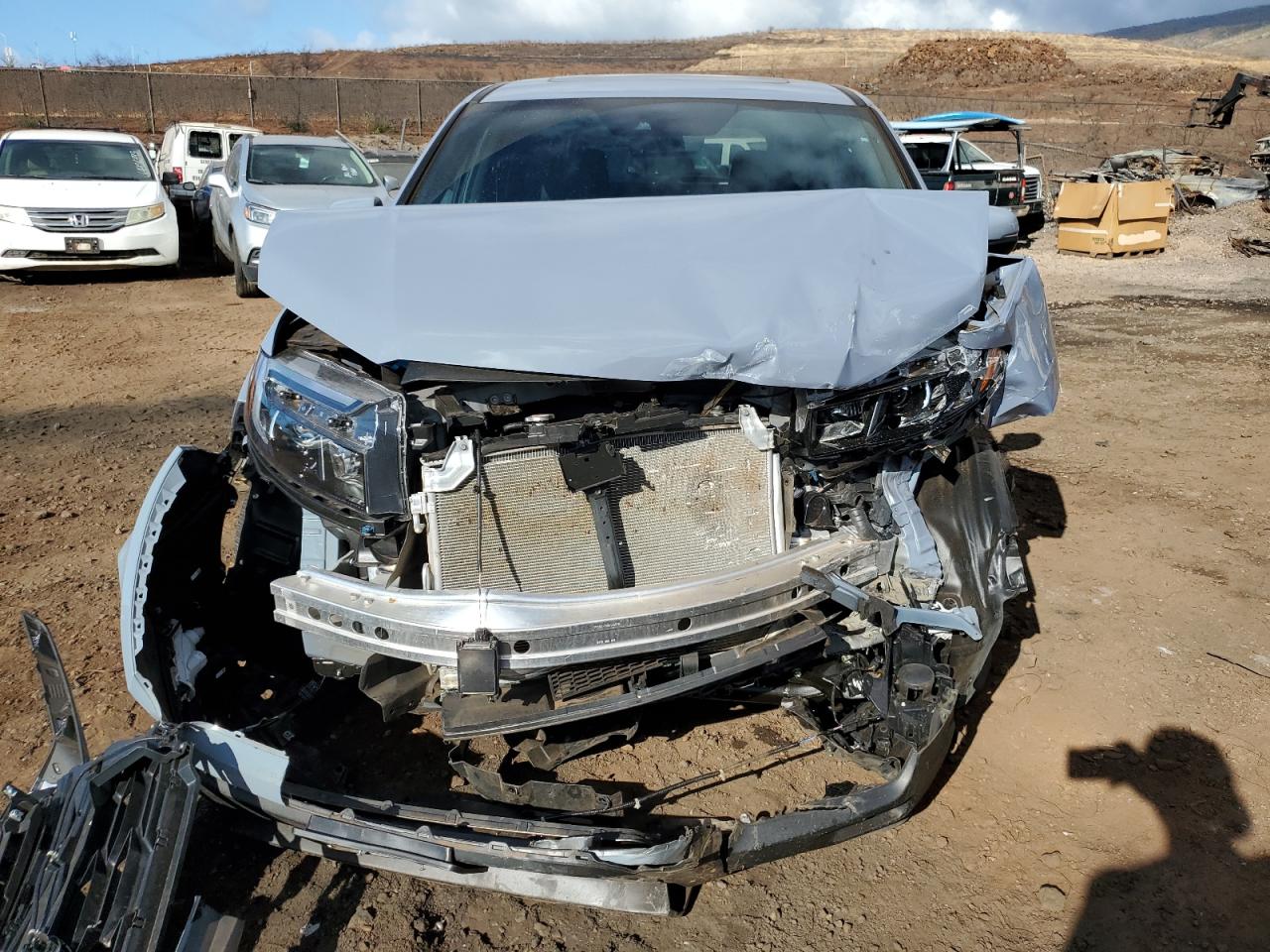 2022 HONDA PASSPORT EXL VIN:5FNYF7H58NB003733