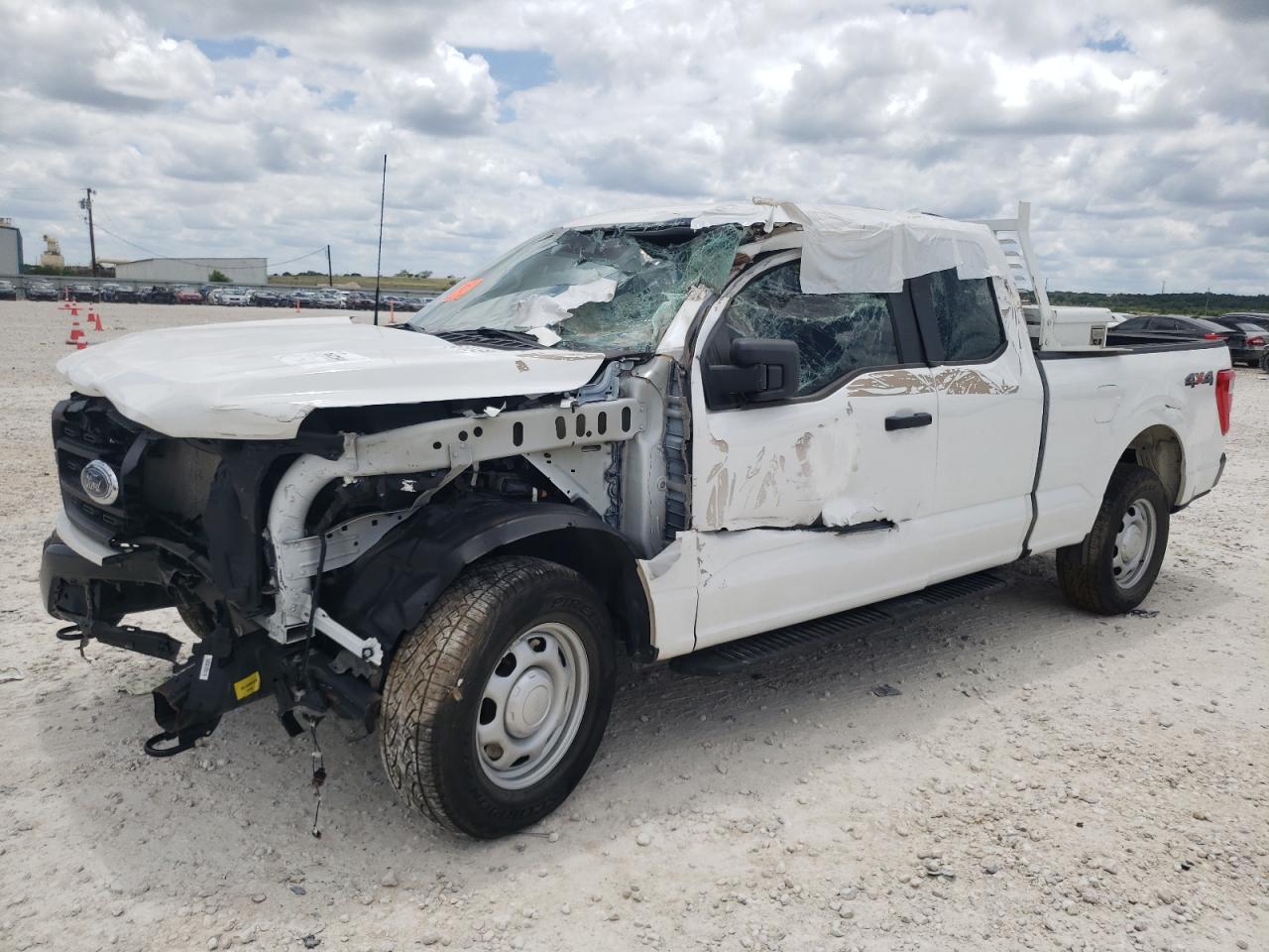 2022 FORD F150 SUPER CAB VIN:1FTEX1EB1NKE91384