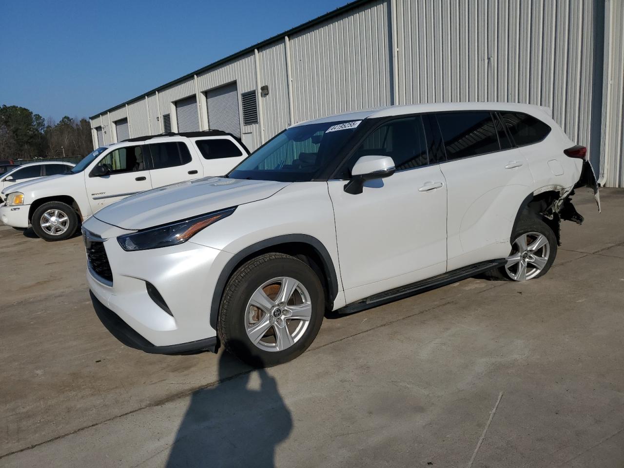 2022 TOYOTA HIGHLANDER L VIN:5TDCZRAH3NS550616
