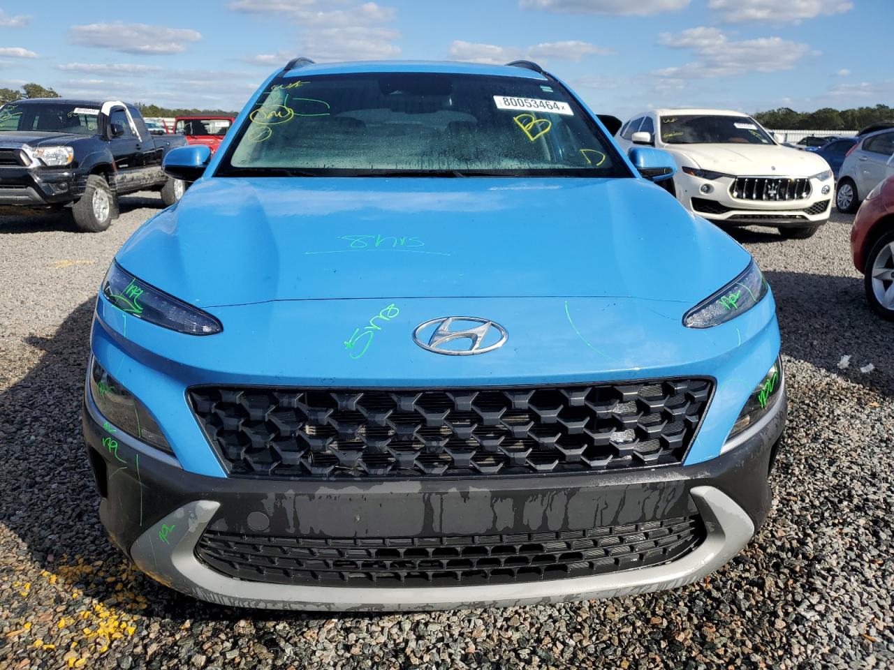 2022 HYUNDAI KONA SEL VIN:KM8K32AB3NU856349