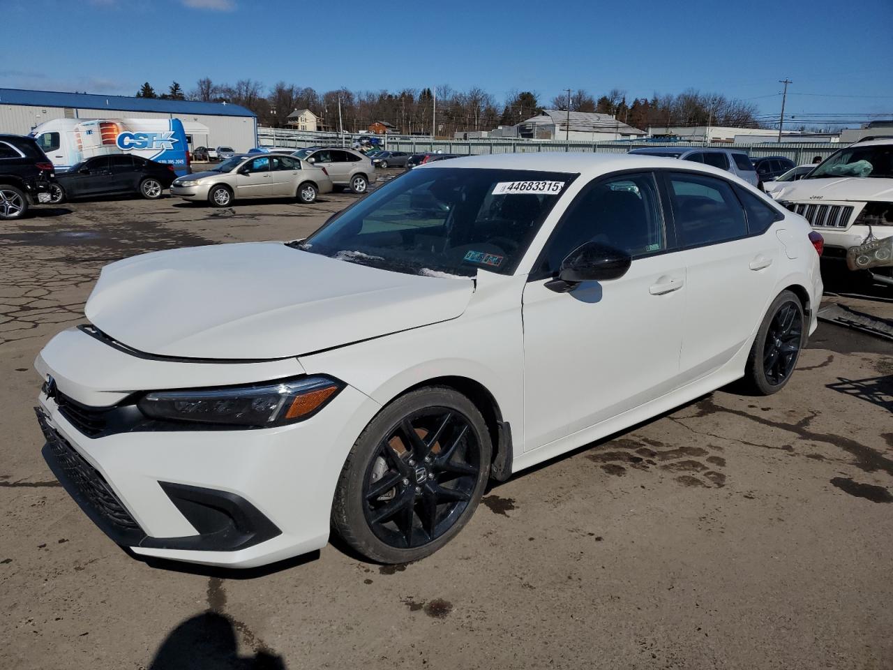 2023 HONDA CIVIC SPORT VIN:2HGFE2F55PH518493