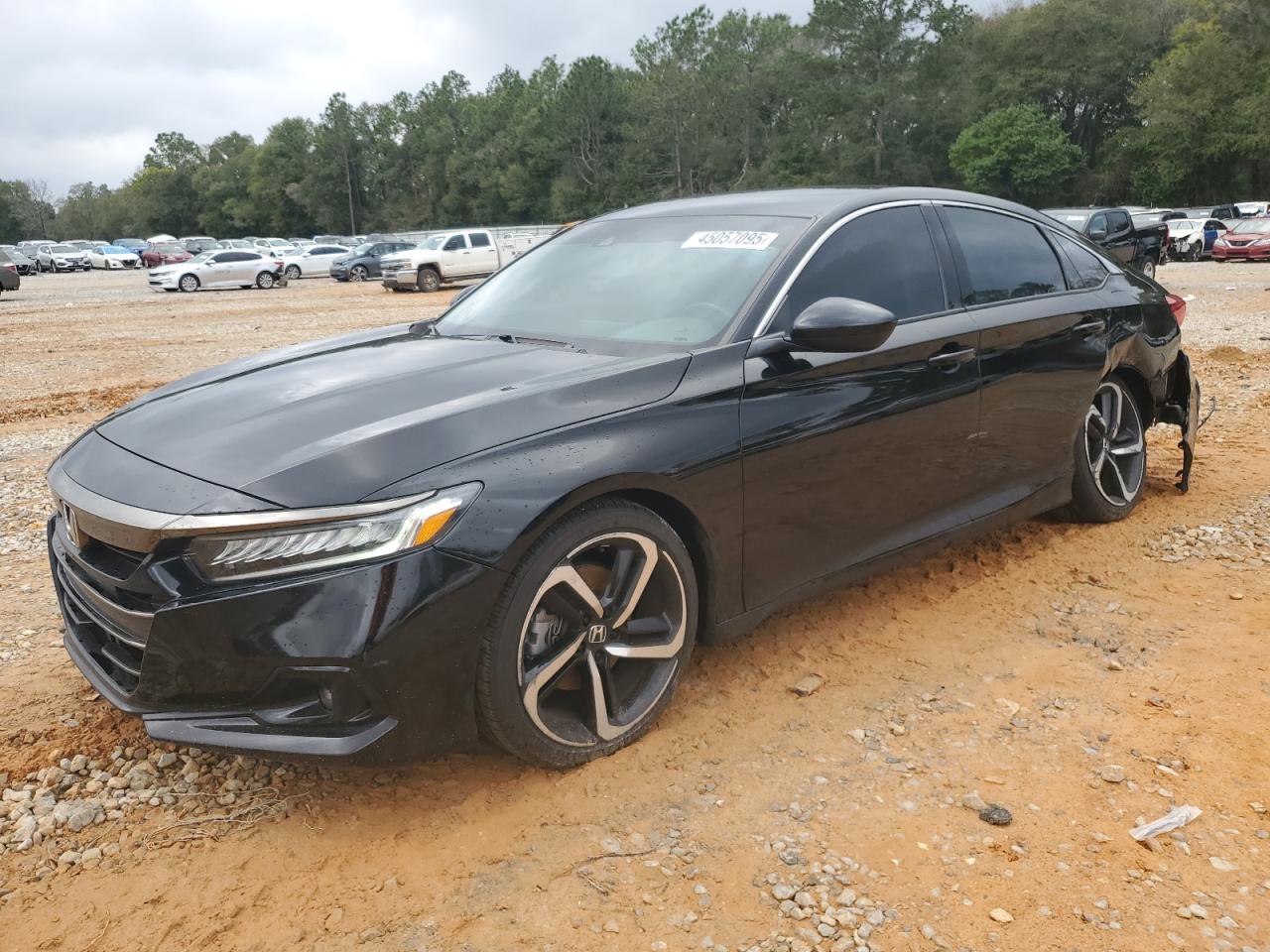 2022 HONDA ACCORD SPORT VIN:1HGCV1F35NA117680