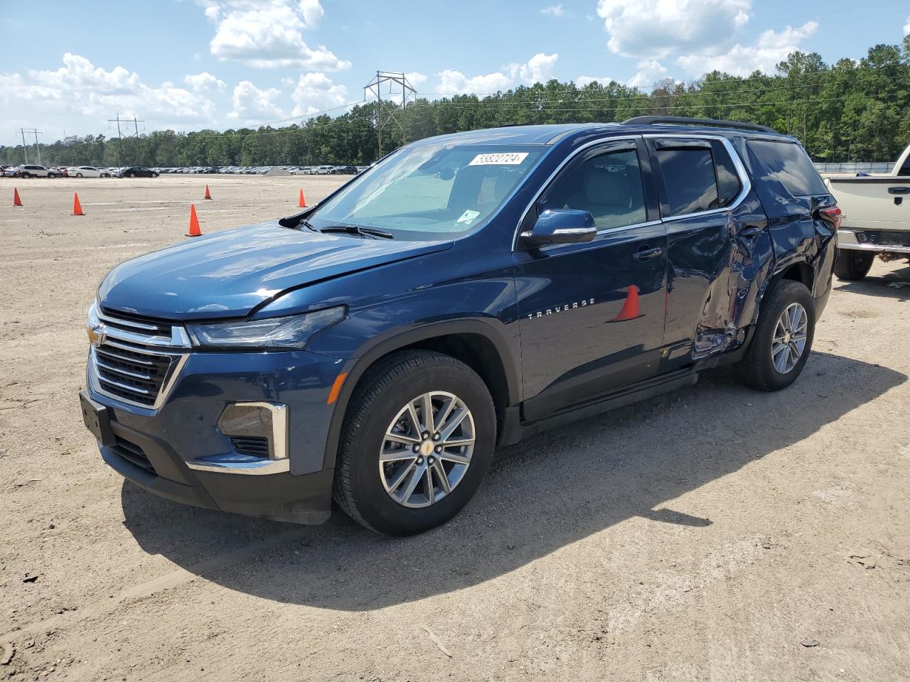 2023 CHEVROLET TRAVERSE LT VIN:1GNERGKW3PJ299565