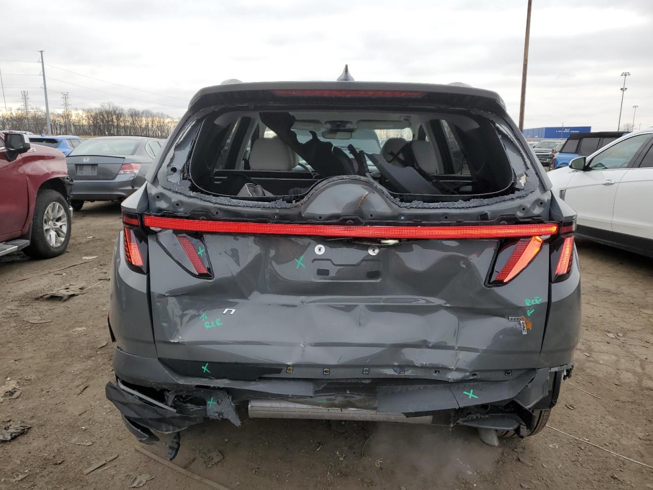 2024 HYUNDAI TUCSON SEL VIN:5NMJFCDE9RH349147