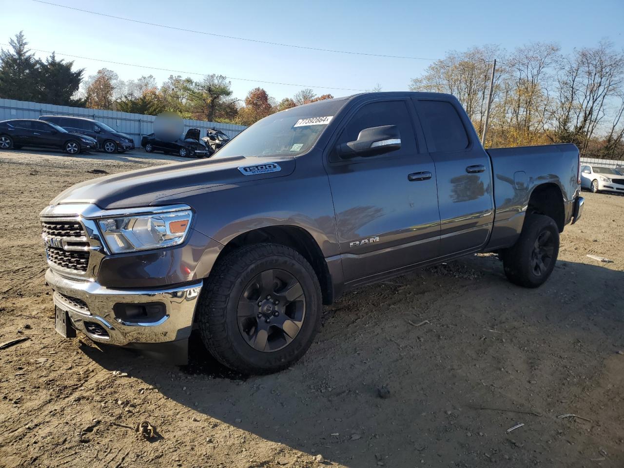 2022 RAM 1500 BIG HORN/LONE STAR VIN:1C6RRFBG6NN180760