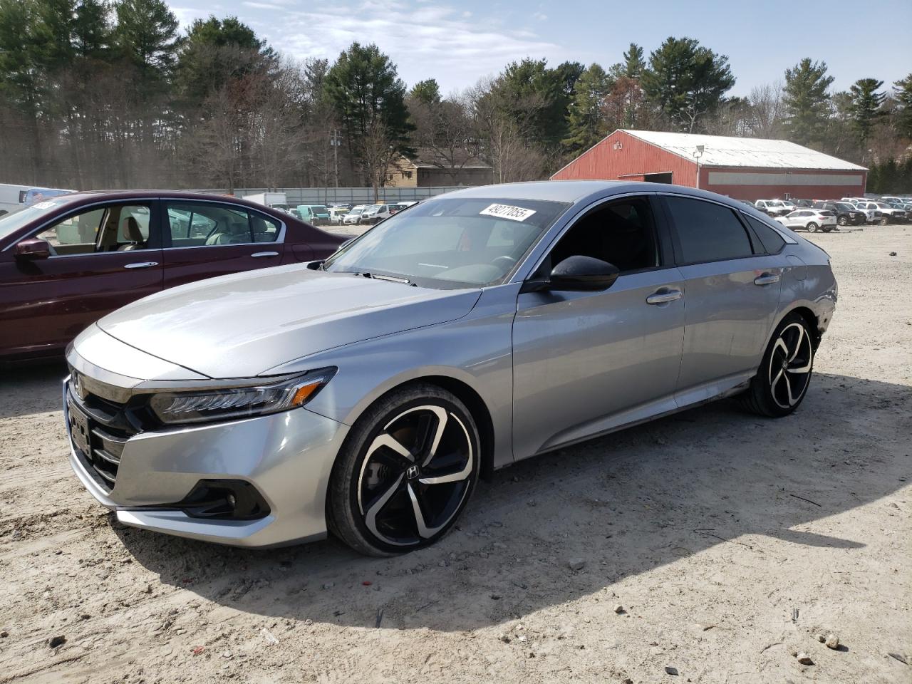 2022 HONDA ACCORD SPORT VIN:1HGCV1F38NA071701
