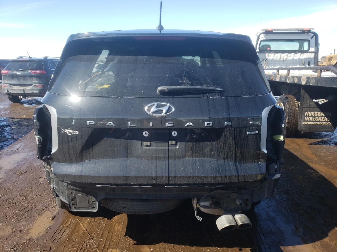 2022 HYUNDAI PALISADE SEL VIN:KM8R2DHEXNU415119