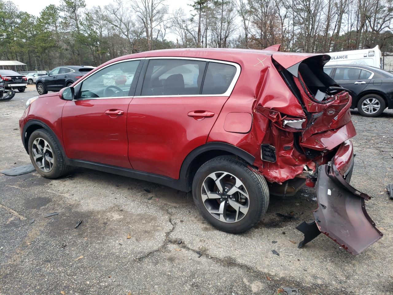 2022 KIA SPORTAGE LX VIN:KNDPMCAC4N7980599