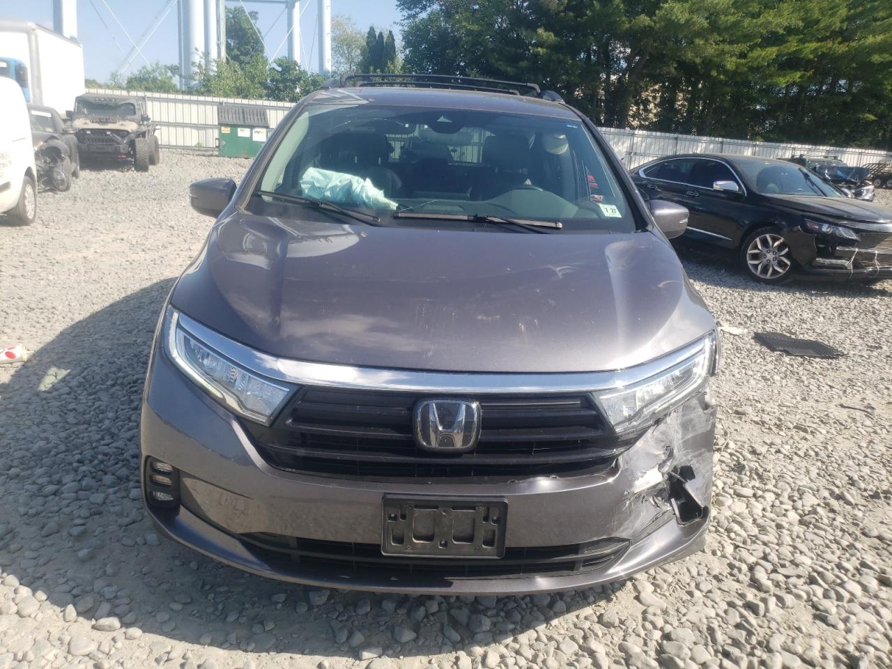 2022 HONDA ODYSSEY EXL VIN:5FNRL6H72NB023260