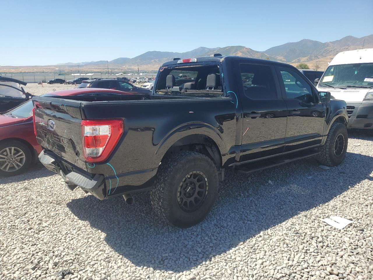 2023 FORD F150 SUPERCREW VIN:1FTFW1E56PKD57555