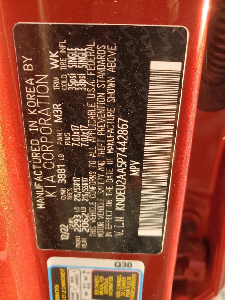 2023 KIA SELTOS S VIN:KNDEU2AA5P7442867