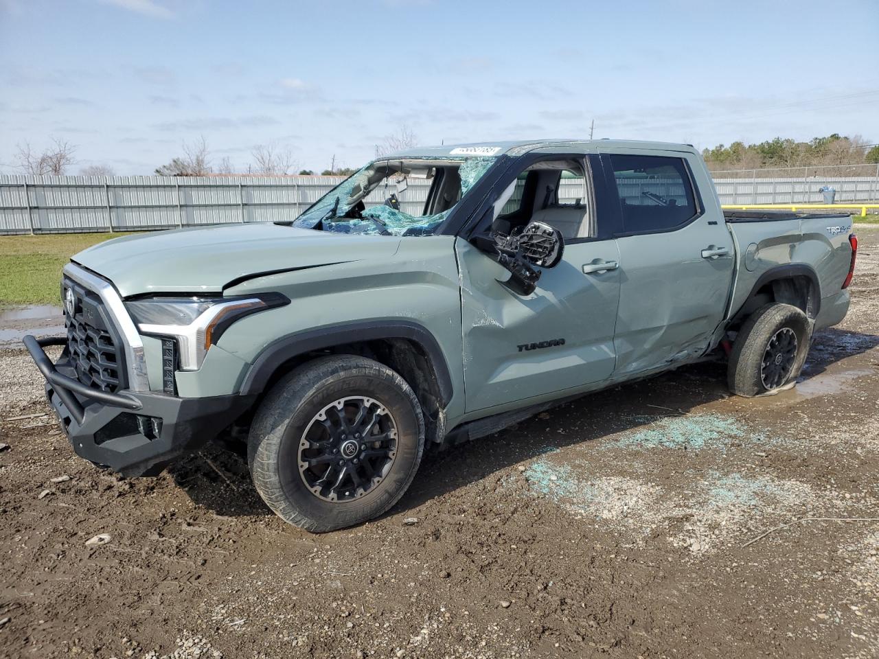2022 TOYOTA TUNDRA CREWMAX SR VIN:5TFLA5DB0NX037602