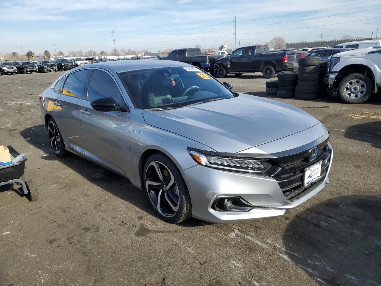 2022 HONDA ACCORD HYBRID SPORT VIN:1HGCV3F26NA022189