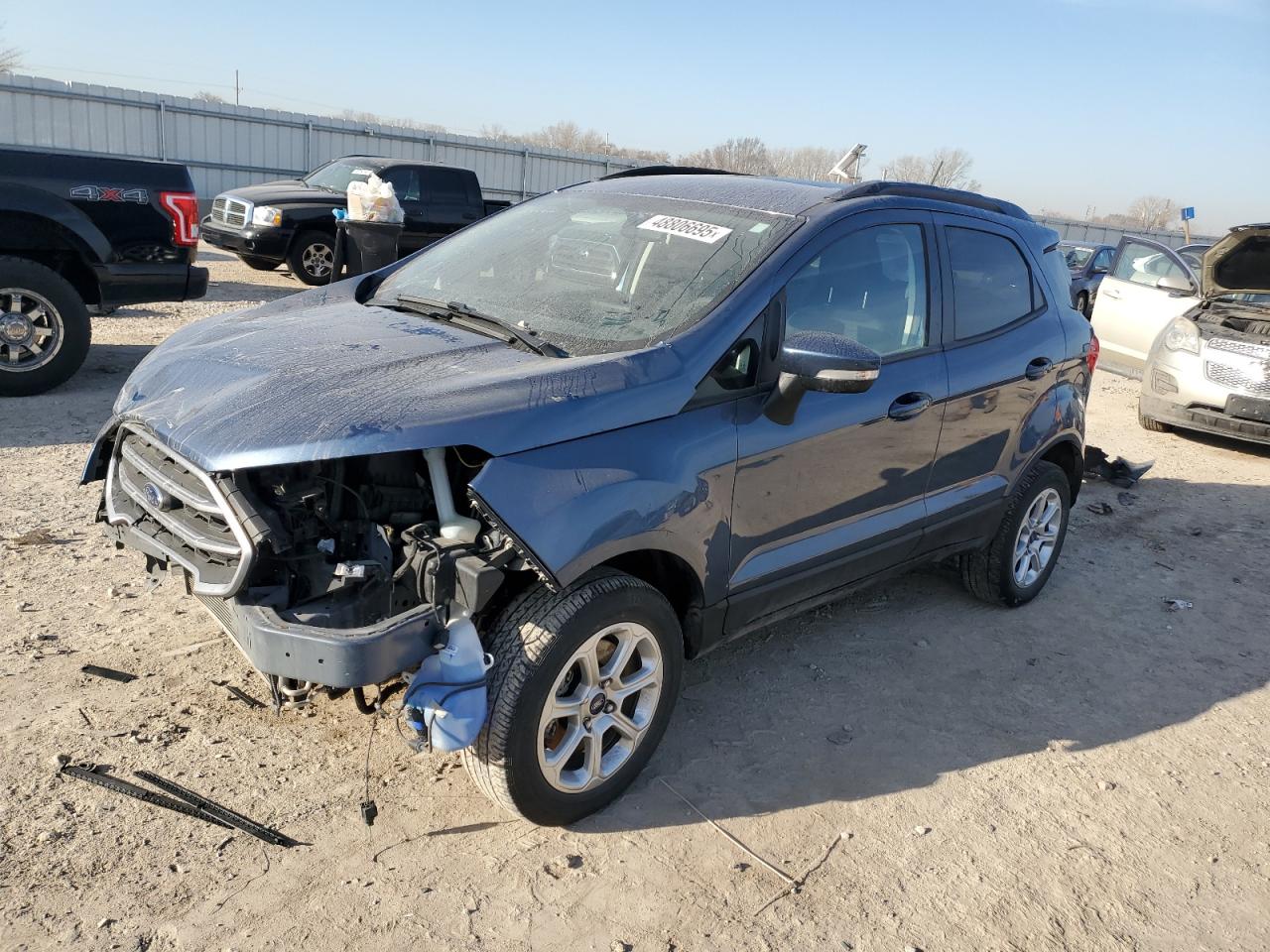 2022 FORD ECOSPORT SE VIN:MAJ6S3GL4NC469965
