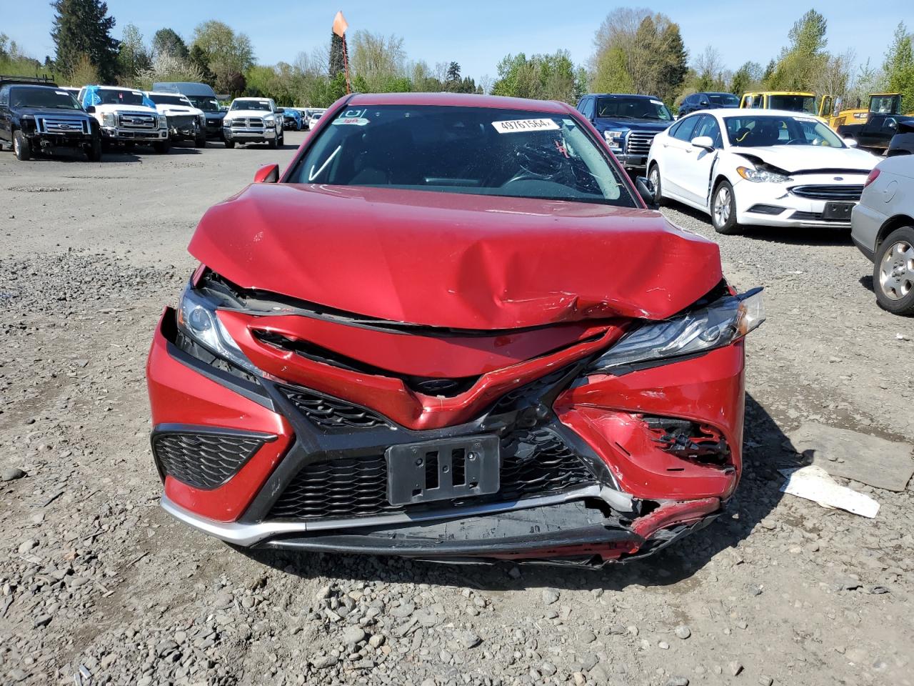 2022 TOYOTA CAMRY XSE VIN:4T1K31AKXNU037834