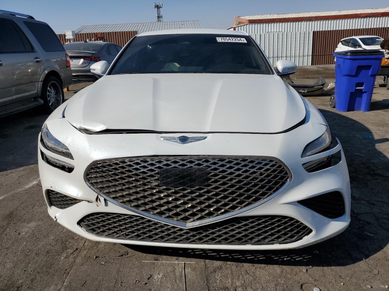2022 GENESIS G70 BASE VIN:KMTG34TA9NU095077