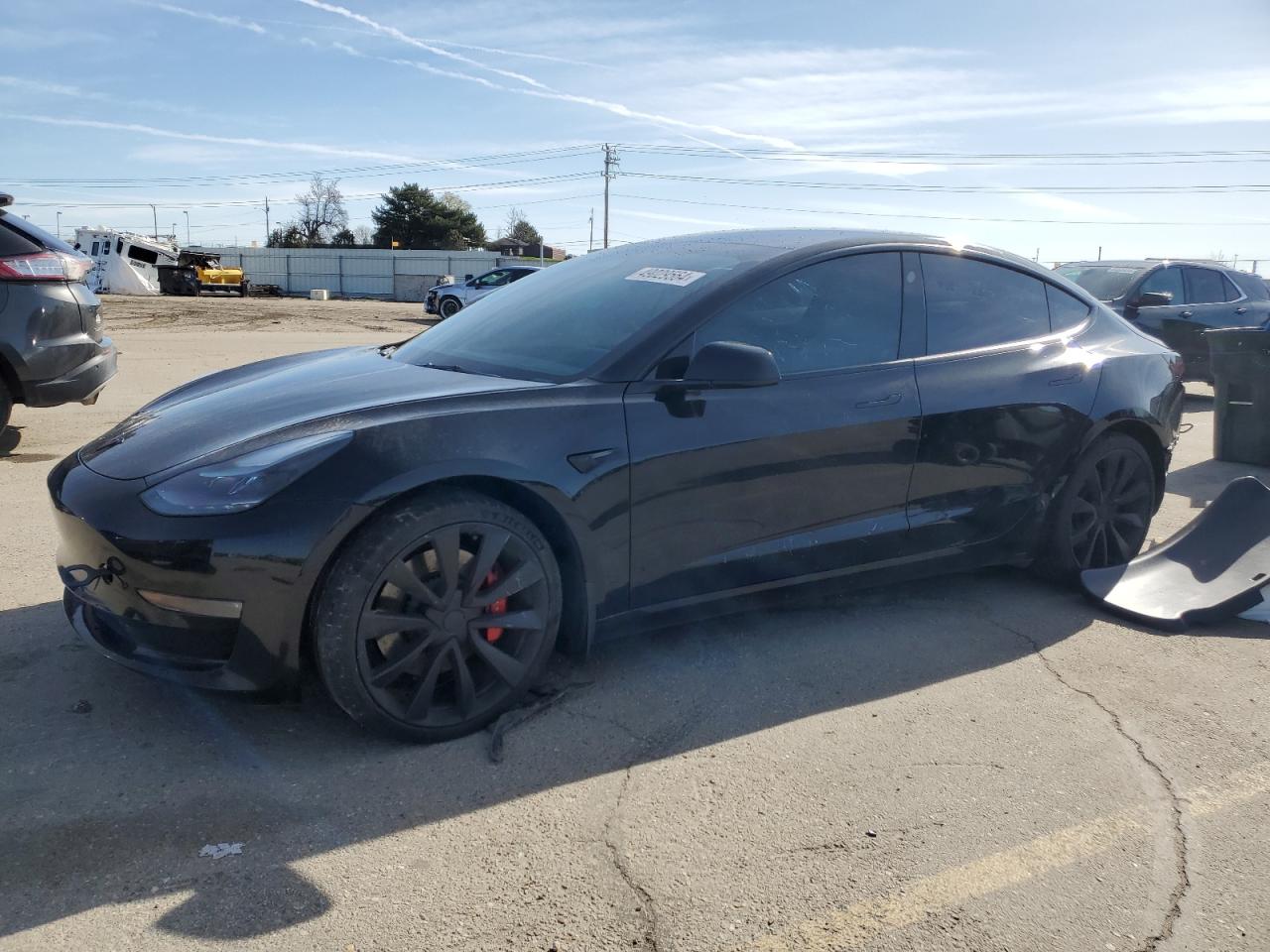 2022 TESLA MODEL 3  VIN:5YJ3E1ECXNF135518