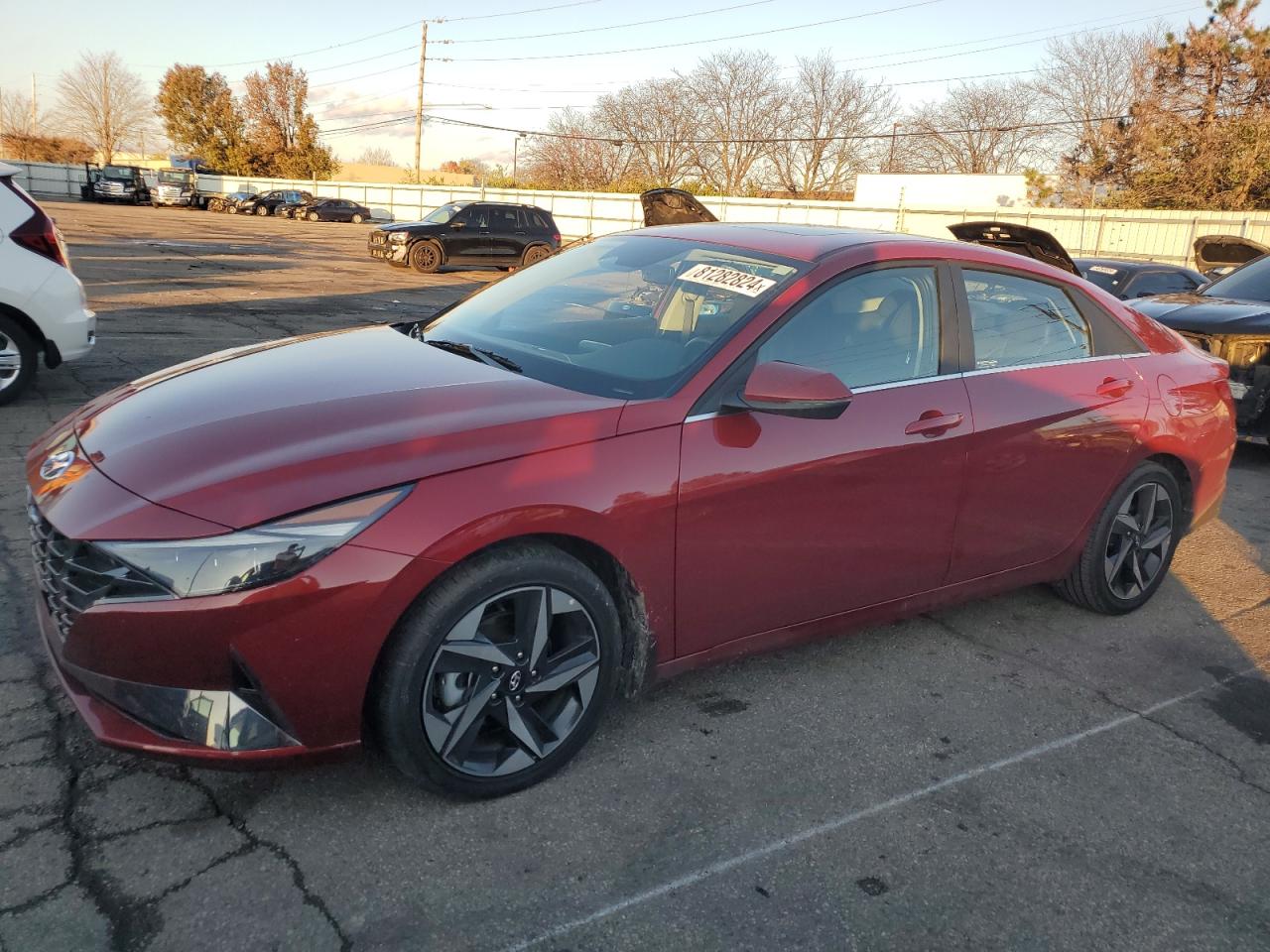 2023 HYUNDAI ELANTRA LIMITED VIN:KMHLN4AJ2PU070644