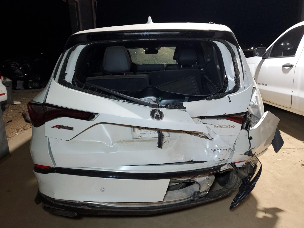 2022 ACURA MDX A-SPEC VIN:5J8YE1H09NL031902