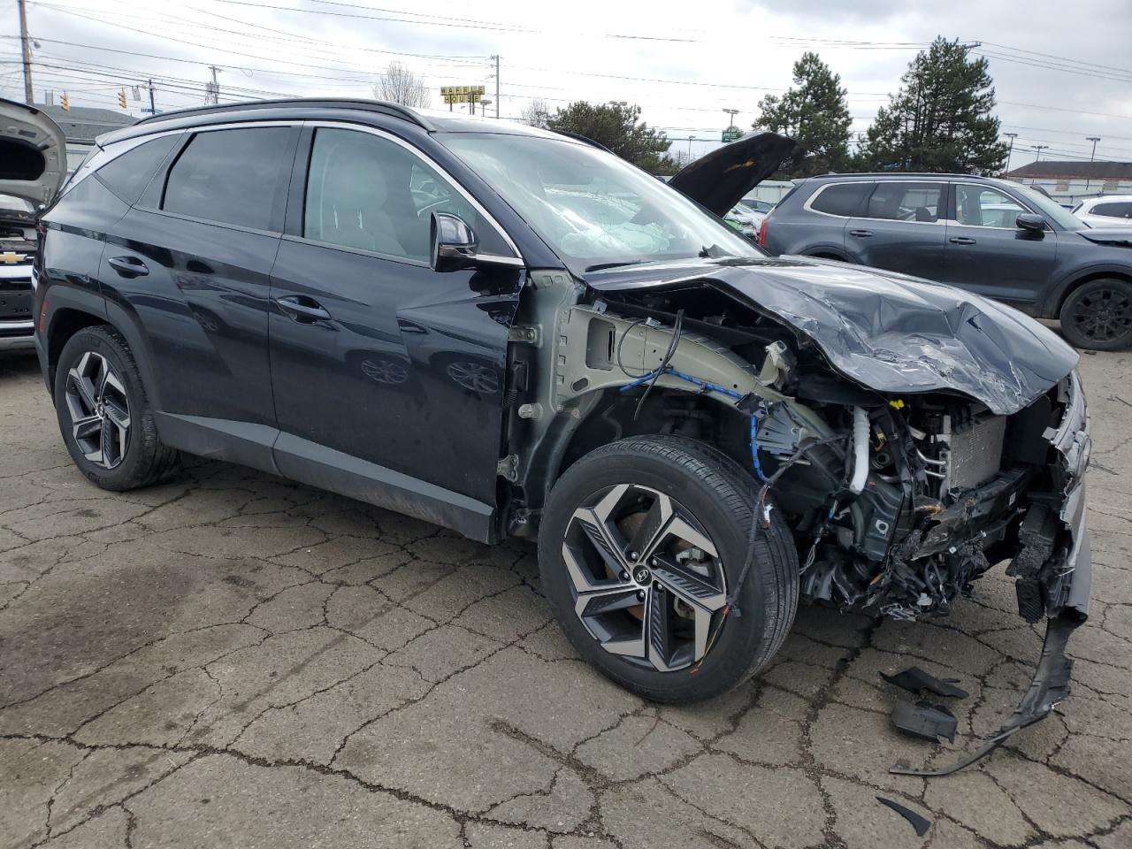 2022 HYUNDAI TUCSON LIMITED VIN:KM8JECA17NU051327