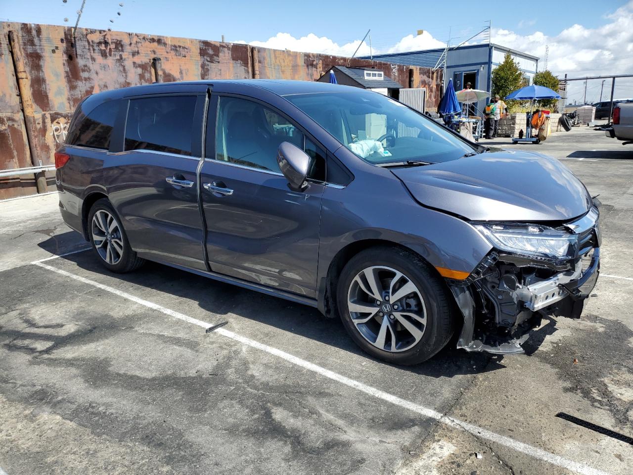 2022 HONDA ODYSSEY TOURING VIN:5FNRL6H8XNB054295