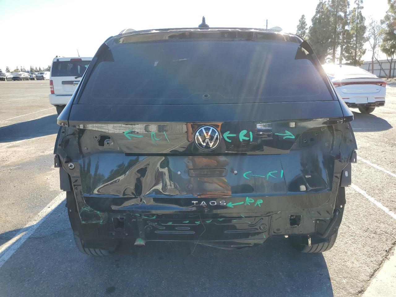 2022 VOLKSWAGEN TAOS S VIN:3VVCX7B24NM008852