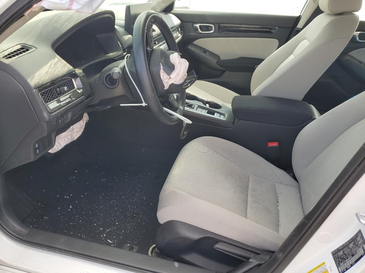 2022 HONDA CIVIC EX VIN:JHMFE1F78NX004915