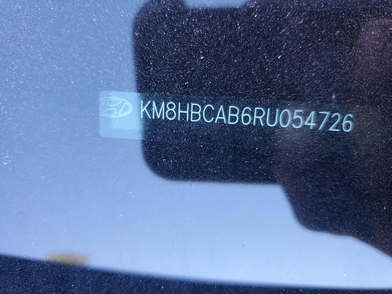 2024 HYUNDAI KONA SEL VIN:KM8HBCAB6RU054726