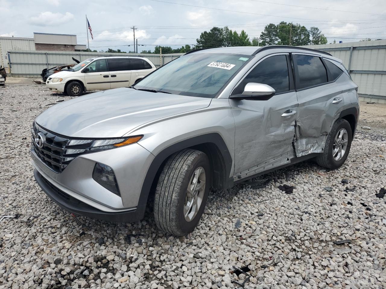 2022 HYUNDAI TUCSON SEL VIN:5NMJB3AE5NH124671