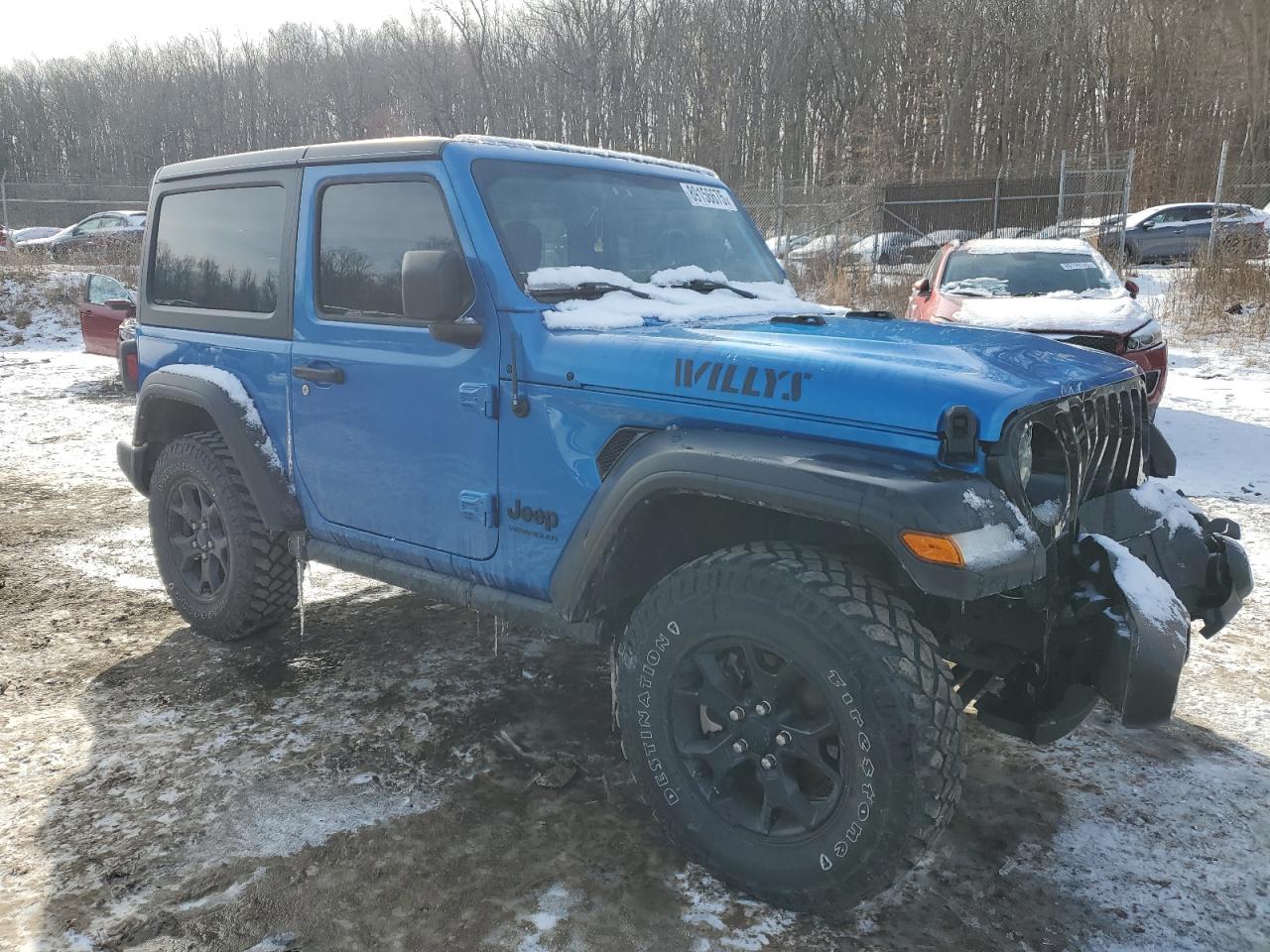 2022 JEEP WRANGLER SPORT VIN:1C4GJXAG4NW143733