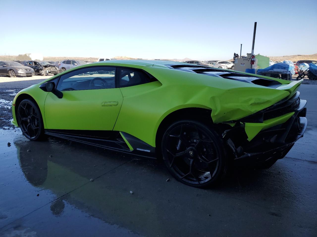 2023 LAMBORGHINI HURACAN EVO VIN:ZHWUF4ZFXPLA22265