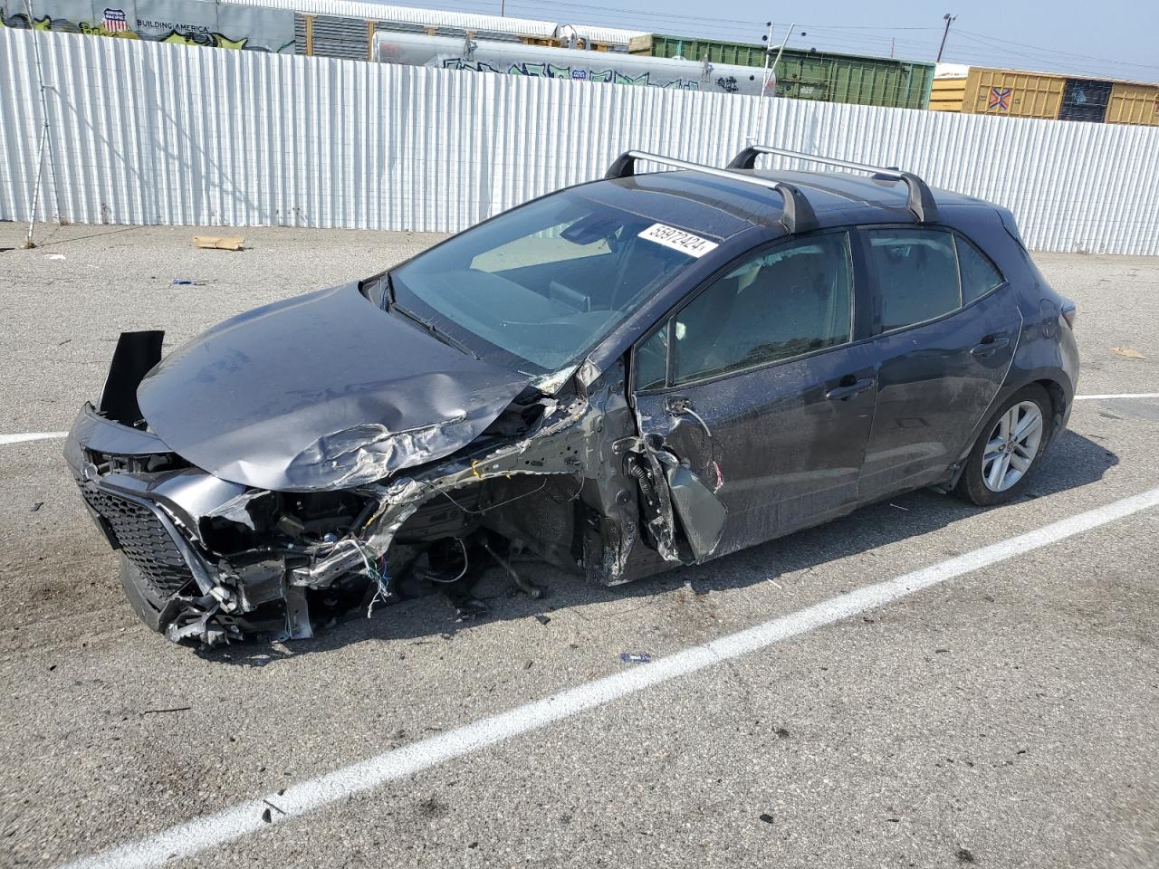 2022 TOYOTA COROLLA SE VIN:JTND4MBE6N3179572