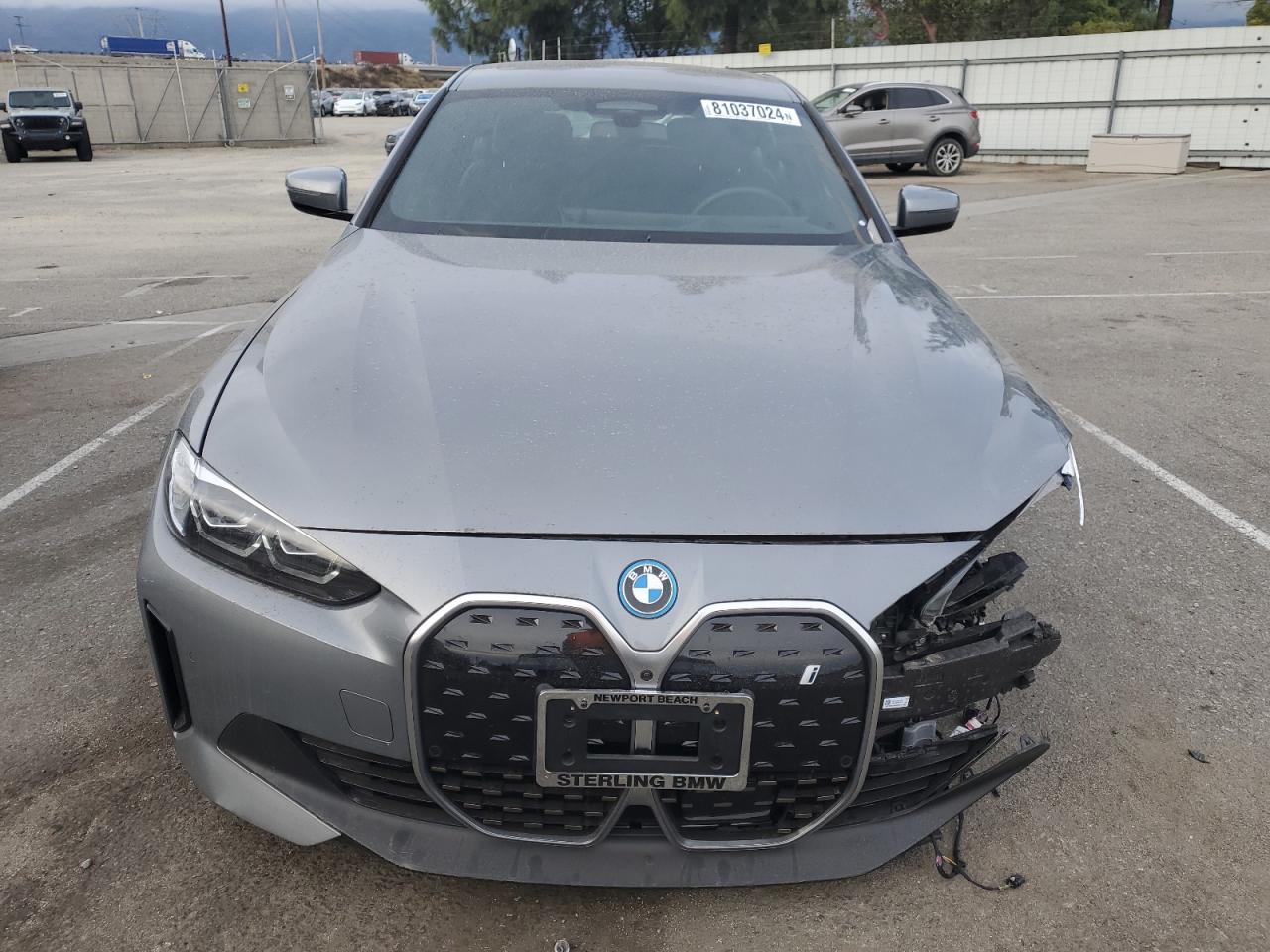 2024 BMW I4 EDRIVE 40 VIN:WBY73AW03RFS35908