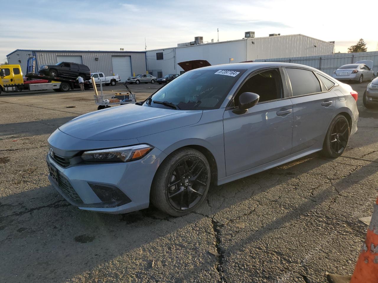 2022 HONDA CIVIC SPORT VIN:2HGFE2F57NH502714