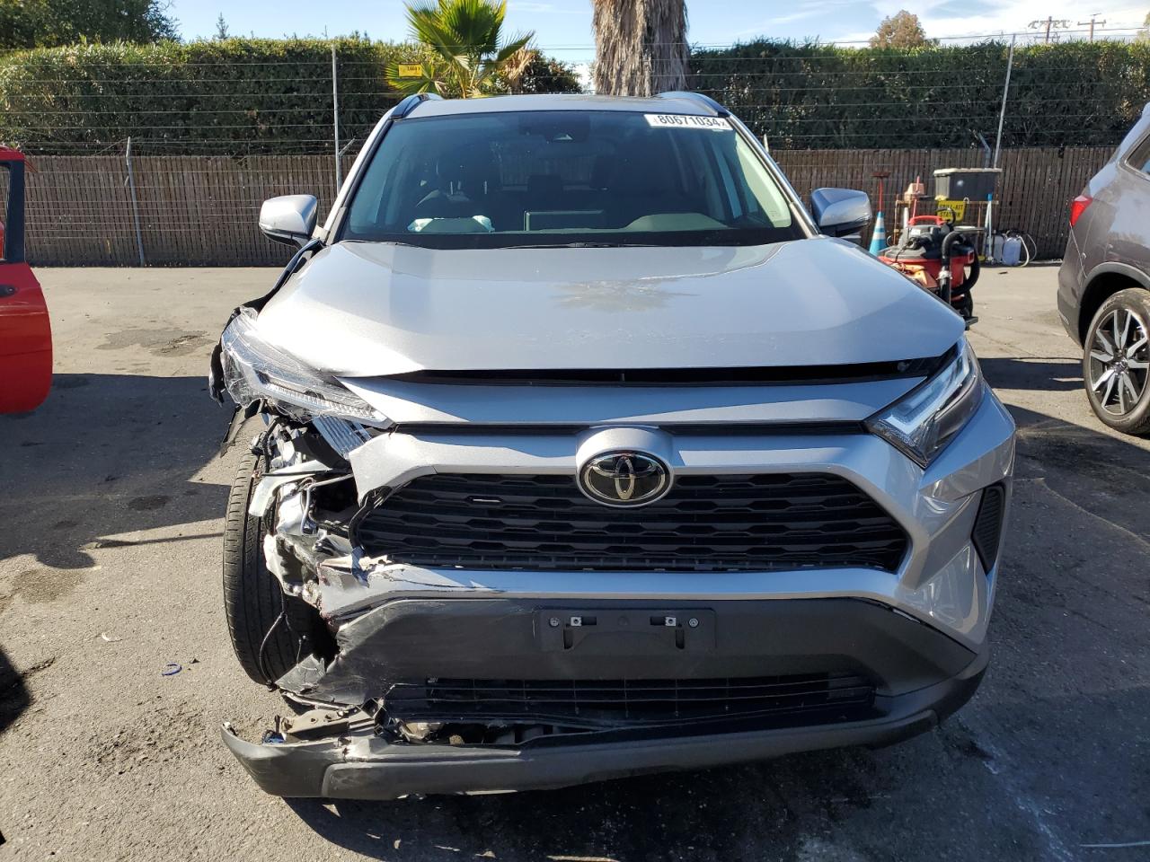 2022 TOYOTA RAV4 XLE VIN:2T3W1RFV7NC200845