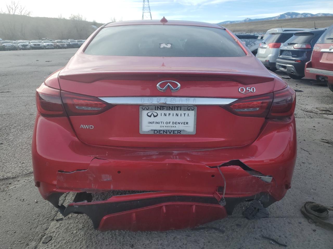 2022 INFINITI Q50 SENSORY VIN:JN1EV7CR3NM340790