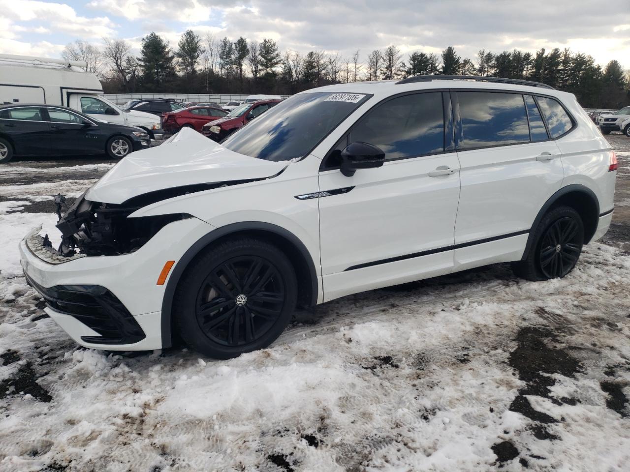 2022 VOLKSWAGEN TIGUAN SE R-LINE BLACK VIN:3VV8B7AX7NM025503