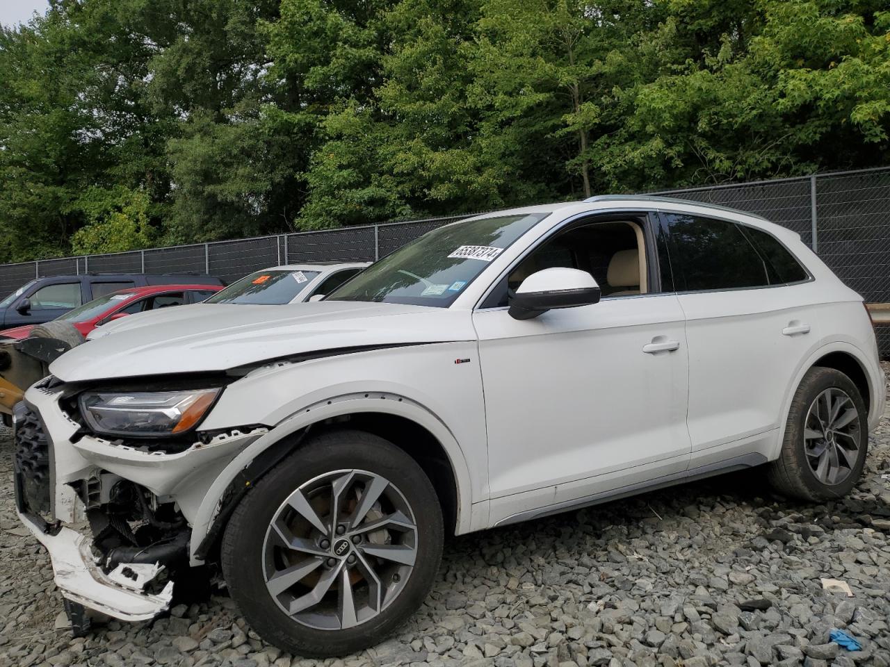 2022 AUDI Q5 PREMIUM 45 VIN:WA1GAAFY7N2066873