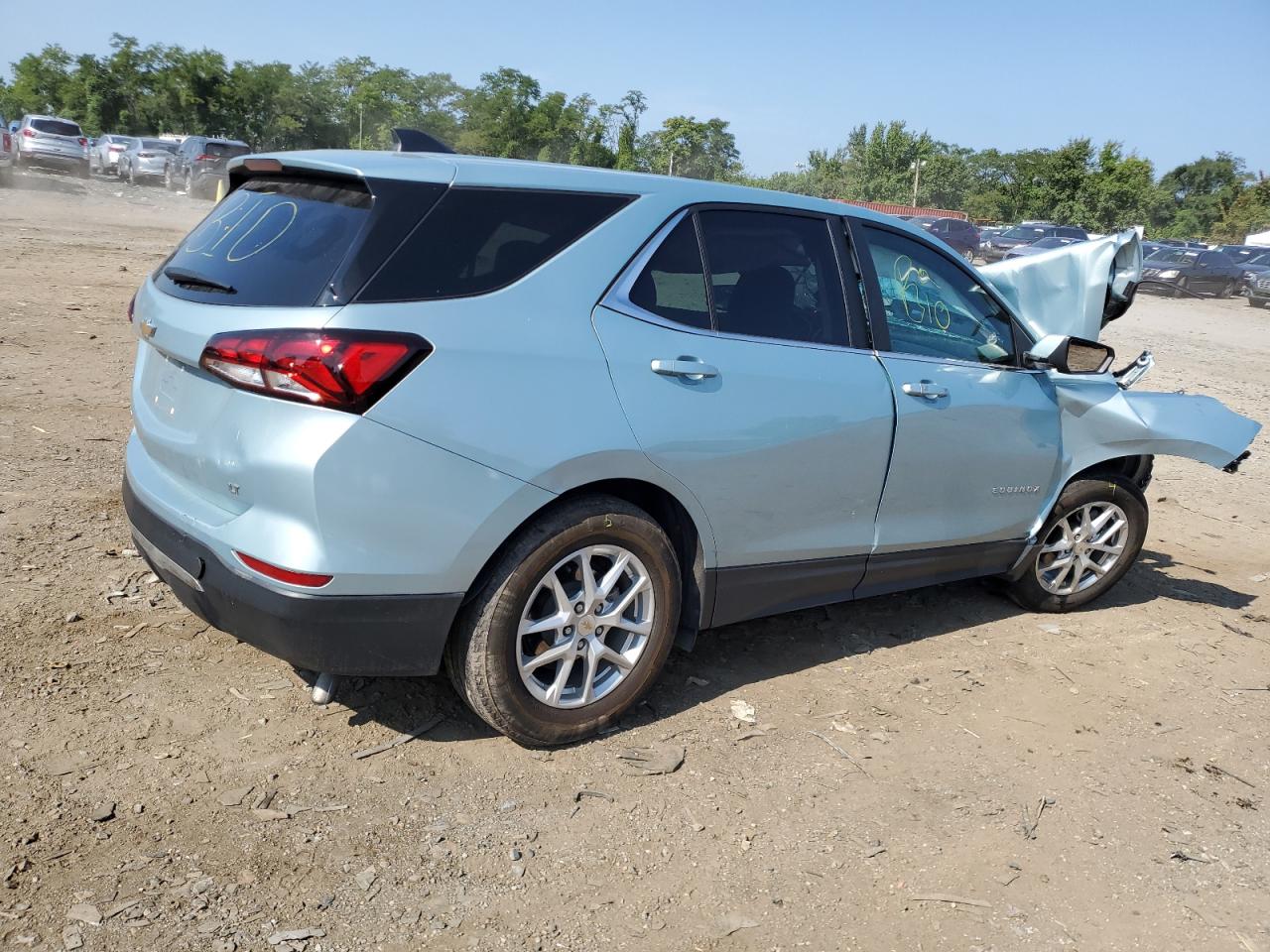 2022 CHEVROLET EQUINOX LT VIN:2GNAXKEV9N6113435