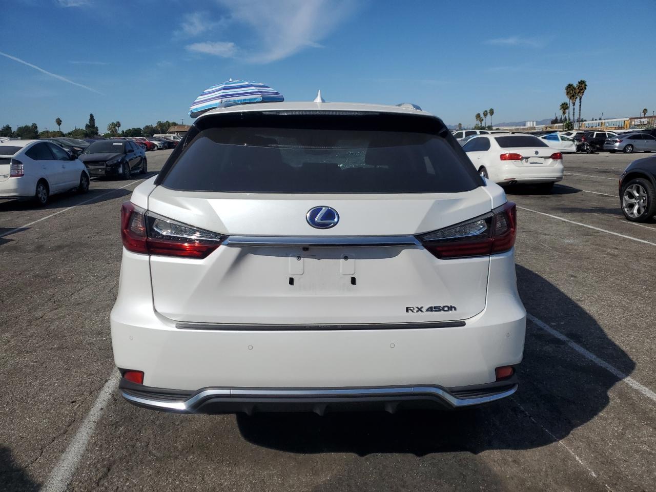 2022 LEXUS RX 450H VIN:2T2HGMDA3NC087586