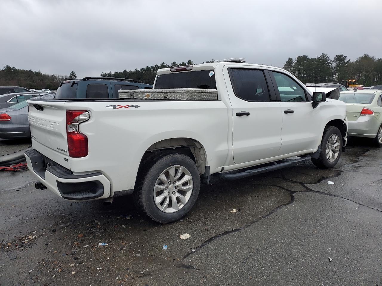 2022 CHEVROLET SILVERADO K1500 CUSTOM VIN:1GCPDBEKXNZ531847