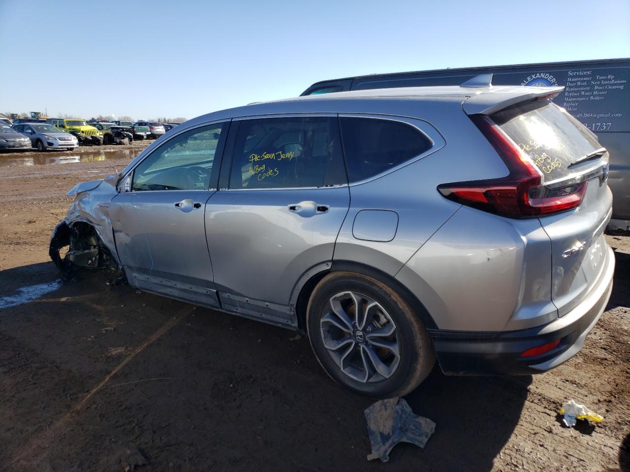 2022 HONDA CR-V EX VIN:5J6RT6H51NL057907