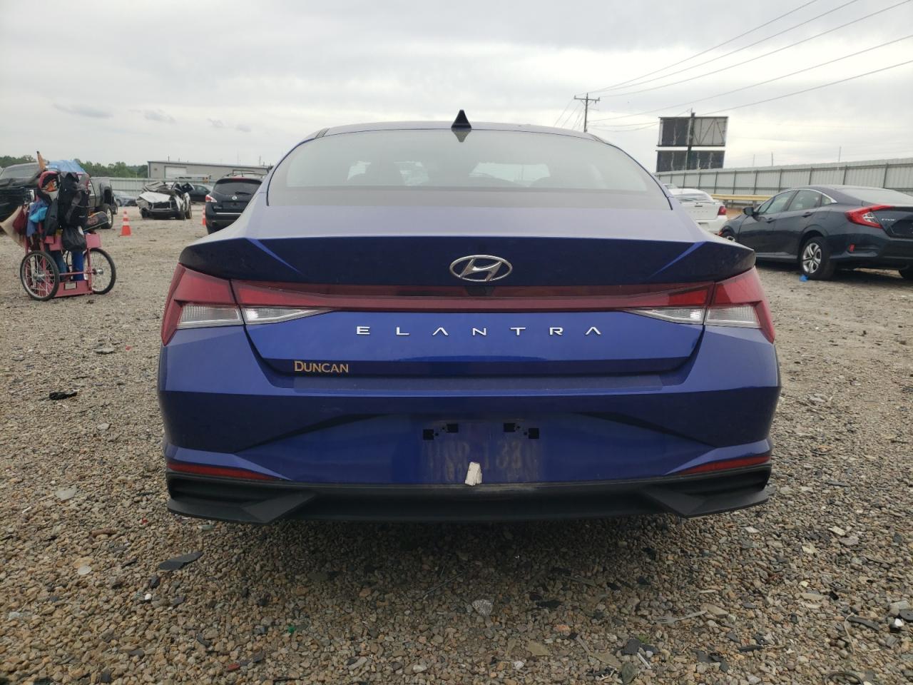 2022 HYUNDAI ELANTRA SEL VIN:KMHLM4AG4NU333561