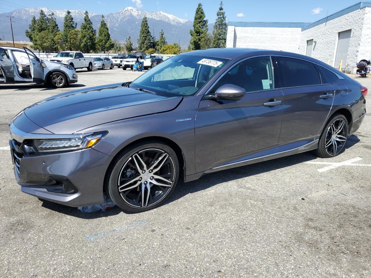 2022 HONDA ACCORD TOURING HYBRID VIN:1HGCV3F90NA016773