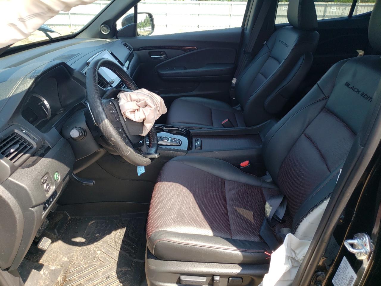 2022 HONDA RIDGELINE BLACK EDITION VIN:5FPYK3F86NB022810